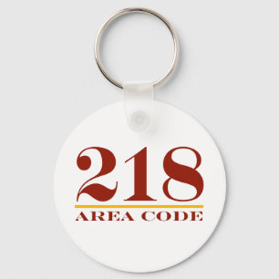 Llavero Código de área 218