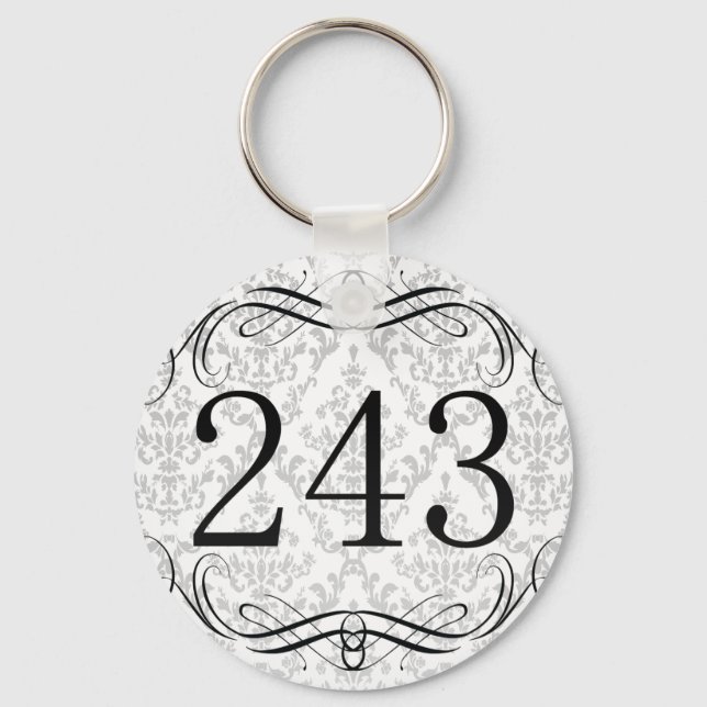 Llavero Código de área 243 (Anverso)