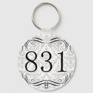 Llavero Código de área 831