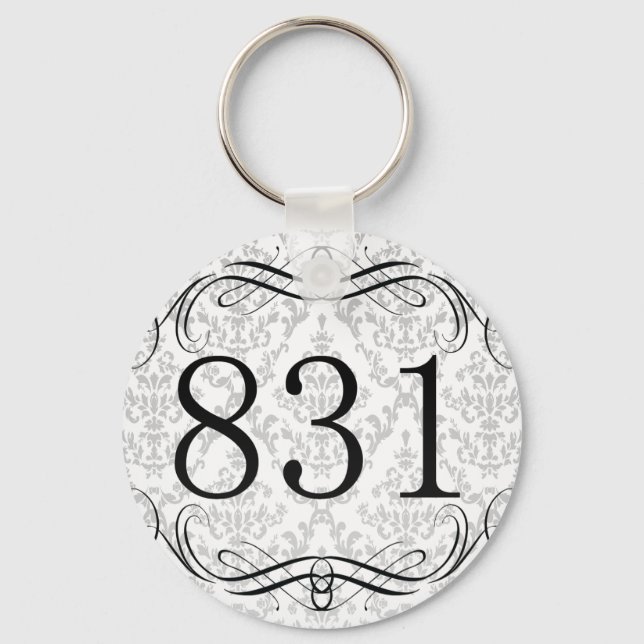 Llavero Código de área 831 (Anverso)