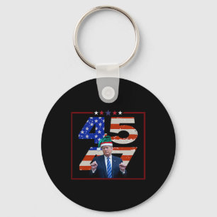 Llavero Código de baile divertido Qr Presidente Trump (en