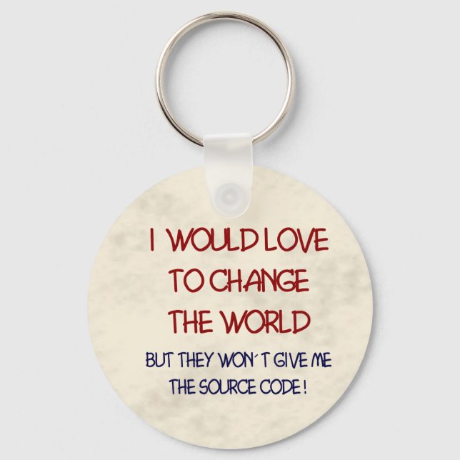 Llavero código fuente (Anverso)