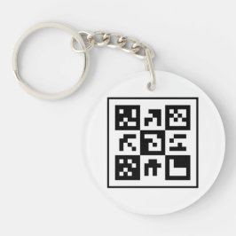 Llavero código qr