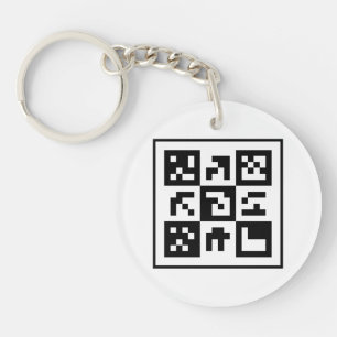 Llavero código qr