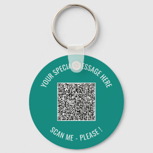 Llavero Código QR Añadir un mensaje especial regalo sorpre
