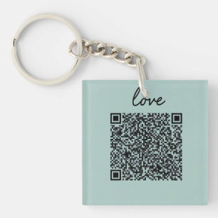 Llavero Código QR de amor