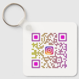 Llavero Código QR de Instagram personalizado