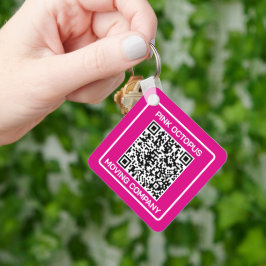 Llavero Código QR de Promoción Empresarial