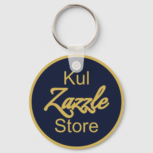 Llavero Código QR del logotipo comercial del personalizado (Anverso)