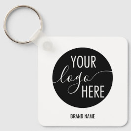 Llavero Código QR del logotipo de la empresa profesional m