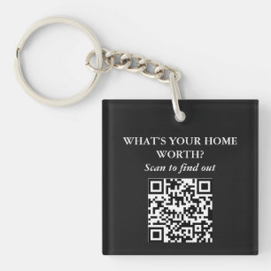 Llavero Código QR Minimalista Regalo de Marketing para Age
