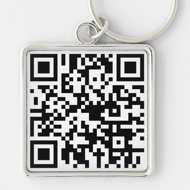 Llavero CÓDIGO QR Personalizado (Frente)