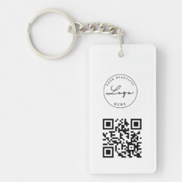 Llavero Código QR profesional Su cadena de claves Personal