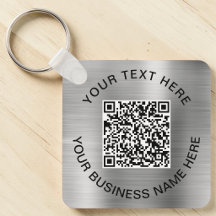 Código QR Promocional Plateado