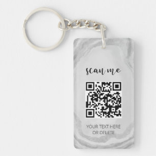 Llavero Código QR Su Logotipo Comercial Profesional