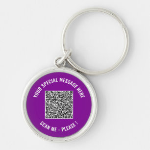 Llavero Código QR Tu Texto Especial Regalo Sorpresa Llaver