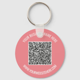 Llavero Código QR y texto Personalizado profesional person