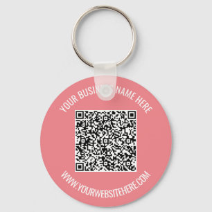 Llavero Código QR y texto Personalizado profesional person