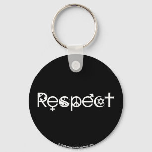 Llavero Coexistir con Respeto - Paz Amabilidad y Toleranci