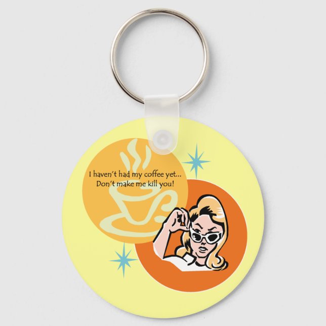 Llavero Coffee Addict (Anverso)