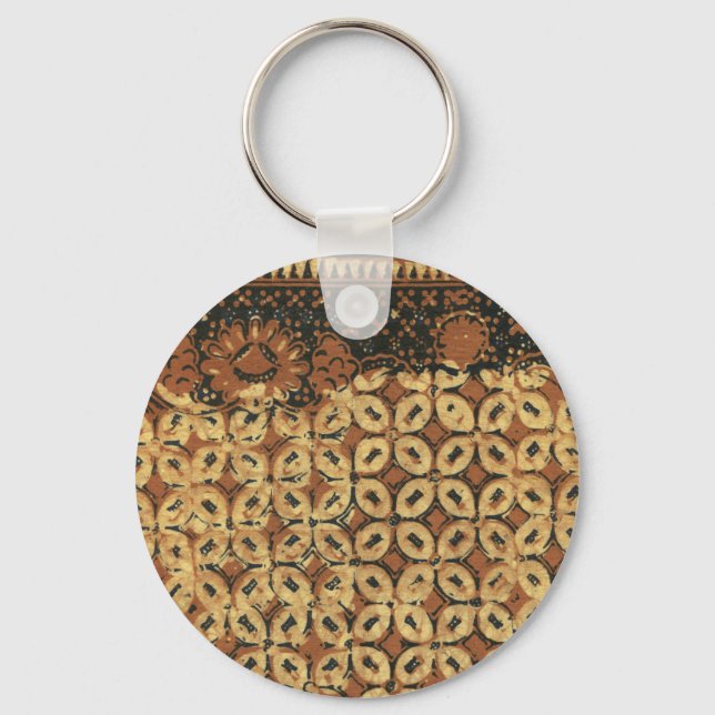 Llavero Coffee Bean Earthy Boho Rustic (Anverso)
