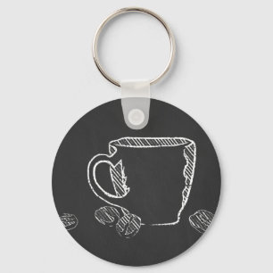 LLAVERO COFFEE CUP CHALK