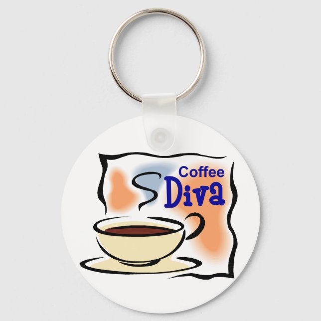 Llavero Coffee Diva (Anverso)