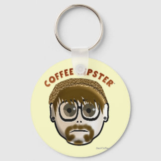 Llavero Coffee Hipster - cadena de claves