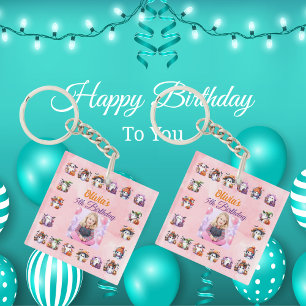 Llavero Coffee Lover Ghost Keychain Acrílico Favor de Cump