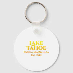 Llavero Cofre de diseño del lago Tahoe Logo de ciervo de b