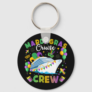 Llavero Coincidencia de equipos de crucero Mardi Gras