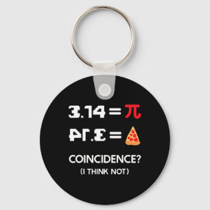 Llavero Coincidencia De Símbolo Pi Day 3.14 Pie Creo Que N
