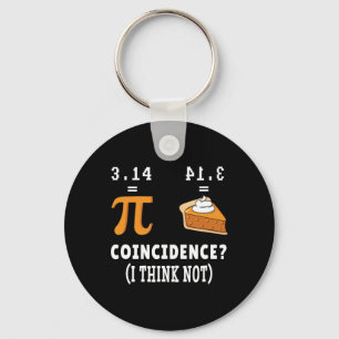 Llavero Coincidencia No Pi Pie Math Meme Math Geek Nerd Pi
