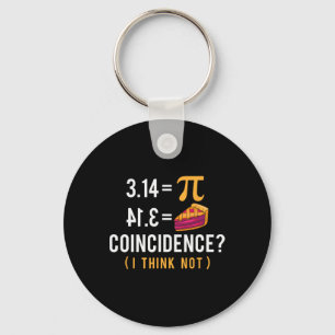 Llavero Coincidencia Pi Pie - Ciencia Math Lover Pi Day