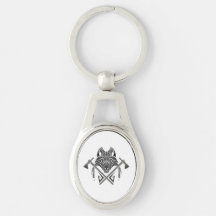 Cojín decorativo del tótem lobo