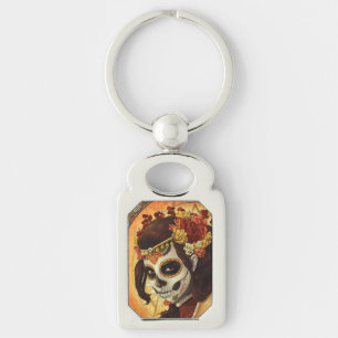 Llavero Cojín decorativo Dia De Los Muertos