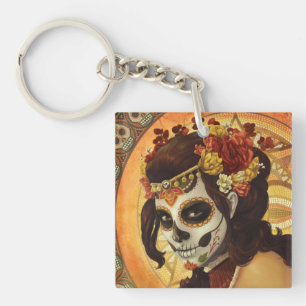 Llavero Cojín decorativo Dia De Los Muertos