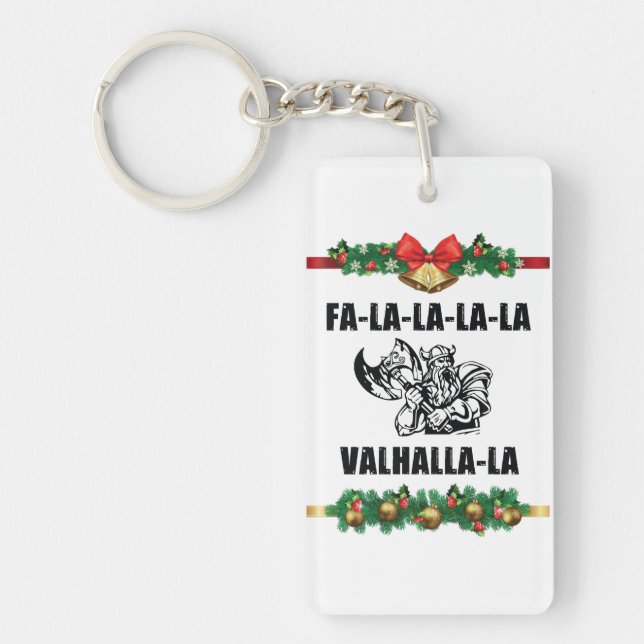 Llavero Cojín decorativo Valhalla navidades (Frente)