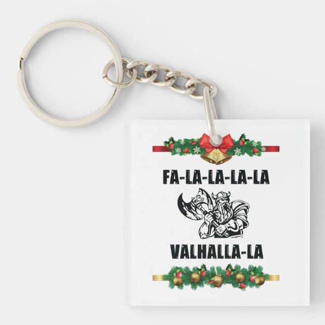Llavero Cojín decorativo Valhalla navidades (Frente)