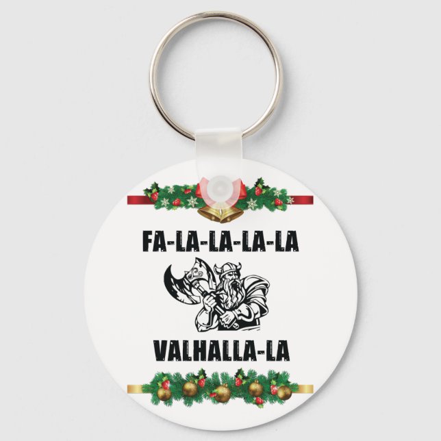 Llavero Cojín decorativo Valhalla navidades (Anverso)