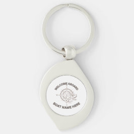 Llavero Cojines de bienvenida a bordo