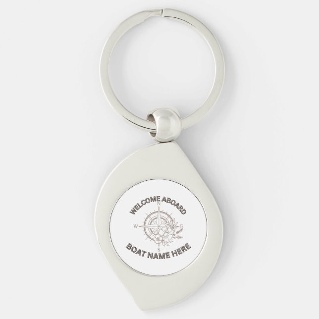 Llavero Cojines de bienvenida a bordo (Anverso)