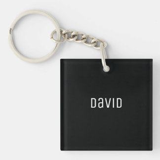 Llavero Colage de nombre personalizado fuente deportiva