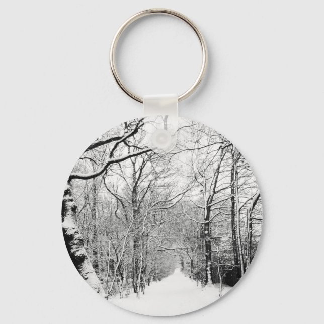 Llavero Cold Winter Woodland (Anverso)