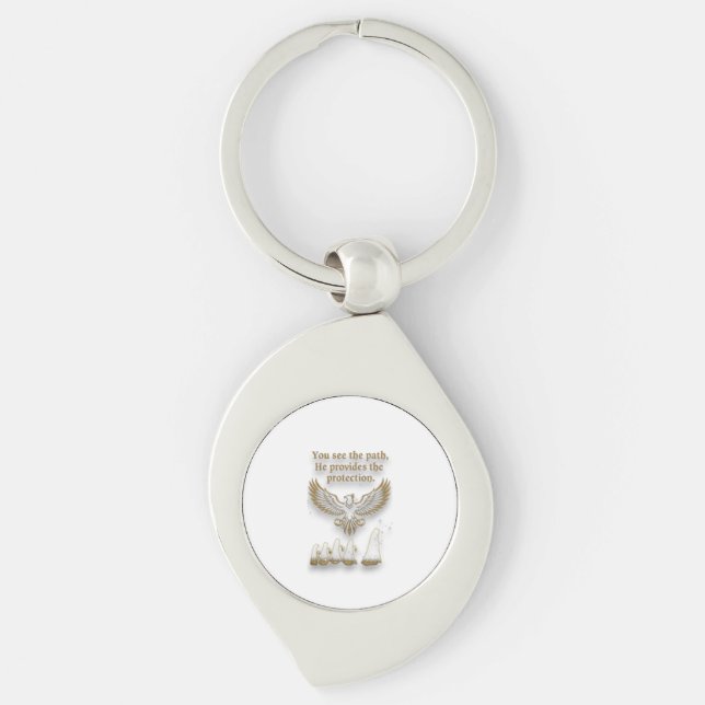 Llavero Colección de accesorios espirituales de visión div (Anverso)