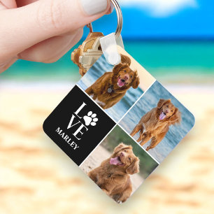 Llavero Colección de Fotos de Amor Personalizado para Aman