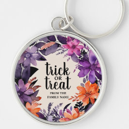 Llavero Colección de guirnaldas florales de Halloween
