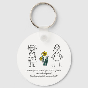 Llavero Colección de los mejores amigos transparente