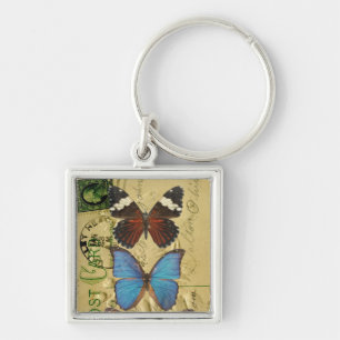 Llavero Colección de mariposas