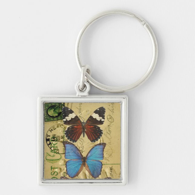 Llavero Colección de mariposas (Frente)
